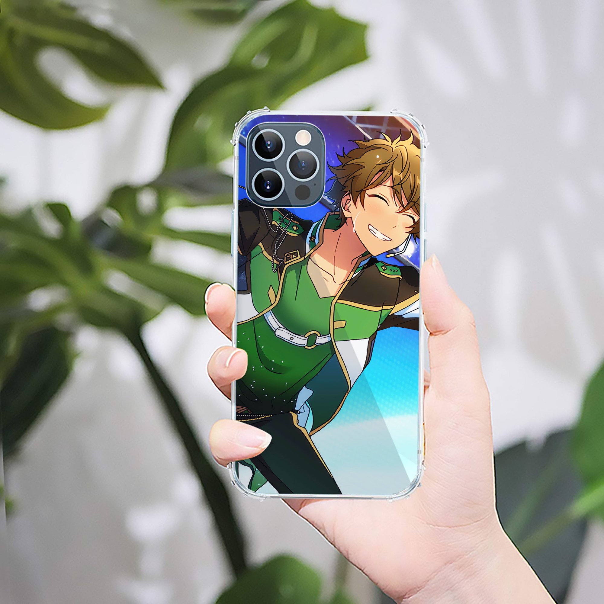 （画像用） あんさんぶるスターズ! Ensemble Stars 【iPhone 12シリーズ対応】透明スマホケース（クリアソフトケース）